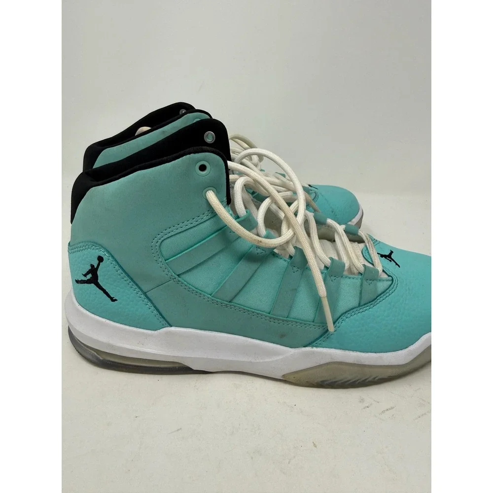 Jordan Max Aura Igloo Blue White Mens Basketball Shoes AQ9249-400 Size 7Y